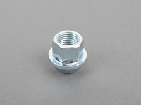 17mm 14x1.5 Turner Silver Zinc-Coated Wheel Nut