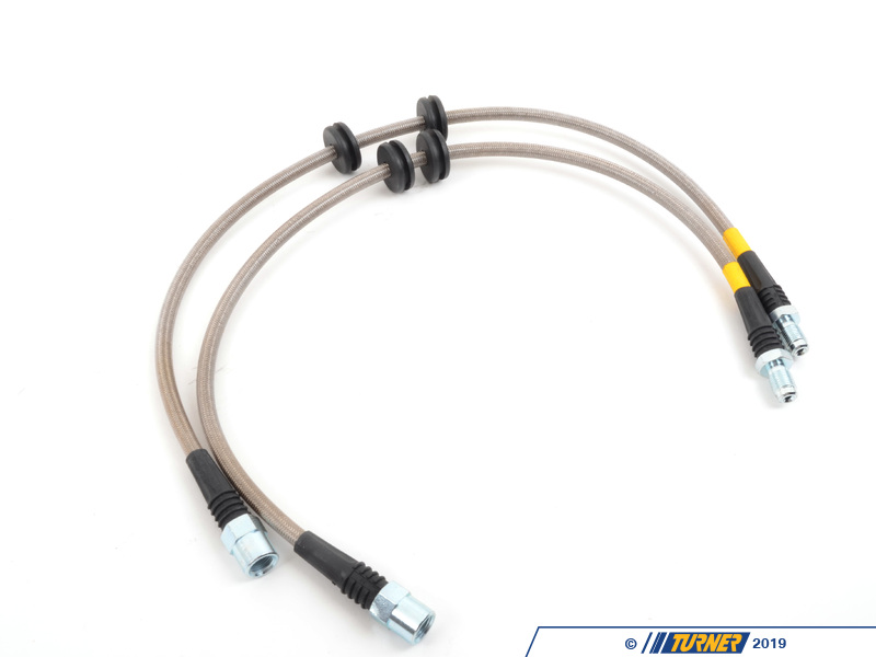 PLBE9X335i Stoptech Front and Rear Stainless Steel Brake Lines E90