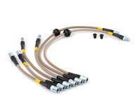 E30 Stainless-Steel Brake Line Set - DOT-approved
