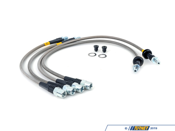 StopTech Stoptech Stainless Steel Brake Lines - E60 5 Series E63 6 Series PLBE60M5