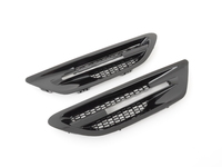 Gloss Black Fender Side Grill Set - F10 M5