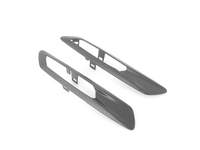 Black Fender Light Trim - F10 528i 535i 550i
