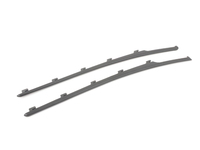 Black Fender Side Grill Trim Set - E63 645i 650i