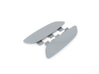 Space Grey Metallic Front Bumper Reflectors - E9x M3