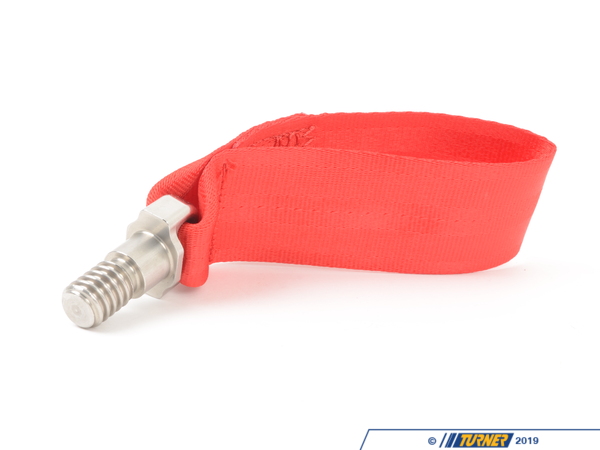 Turner Motorsport Turner Motorsport Poly Tow Strap With Bolt - Red TMI9020TSI