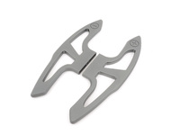 E9X SHIFT PADDLES ALUMINUM LARGER & LONGER - GUN METAL