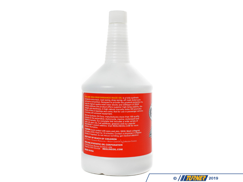 REDLINE21A - Red Line 40WT Race Oil | Turner Motorsport