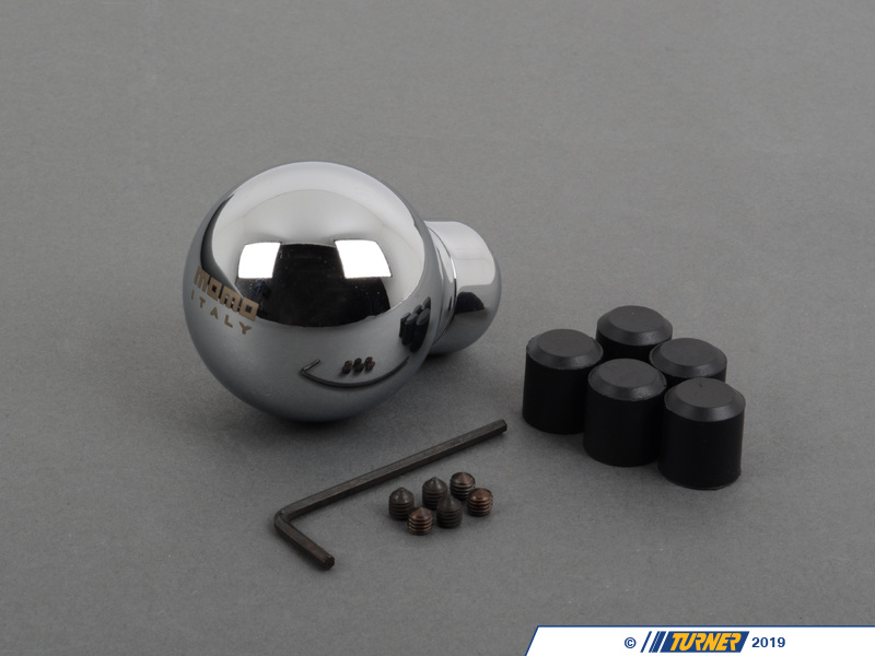 ALUSP Momo Aluminum Sport (chrome) Shift Knob Turner Motorsport