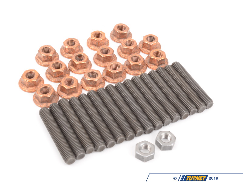 TEN4649SK2 - Cylinder Head To Exhaust Manifold Stud & Nut Kit - E39 E46