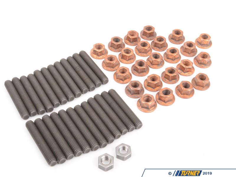 TEN3649SK1KT1sKT E36 6 Cylinder Head To Exhaust Manifold Stud/Nut Kit