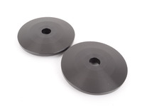 Upper Spring Hats/Perches (Pair) - 60mm / 14mm Pin / Square Seat