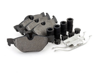 Centric Posi Quiet Brake Pads - Rear - E82 128, E90/E92 325i/328i