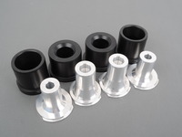 Rear Subframe Bushings/Mount Set - Turner Solid Delrin/Aluminum - E82, E9X