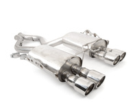 E92 M3 Borla Aggressive Sport Exhaust - Rear Mufflers