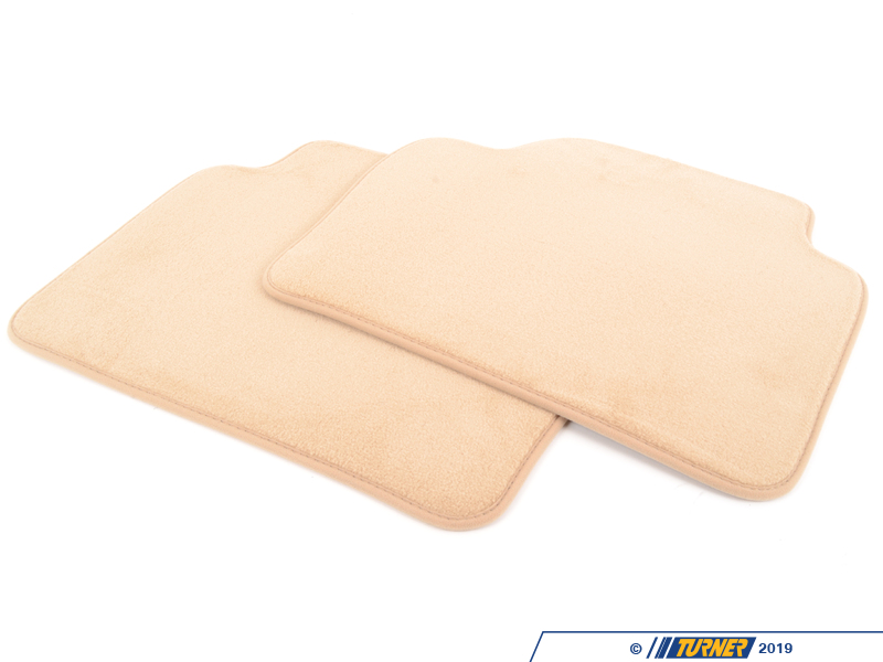51477426318 Genuine BMW Carpeted Floor Mat Set Beige Turner