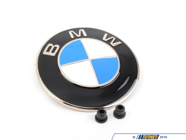 Faeröer geleider Scherm 51145480181K - Genuine BMW Heritage Hood and/or Trunk Emblem with Grommets  (All Metal Emblem) | Turner Motorsport