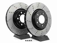 Cross-Drilled Brake Rotors - Front - E46 M3 (pair)