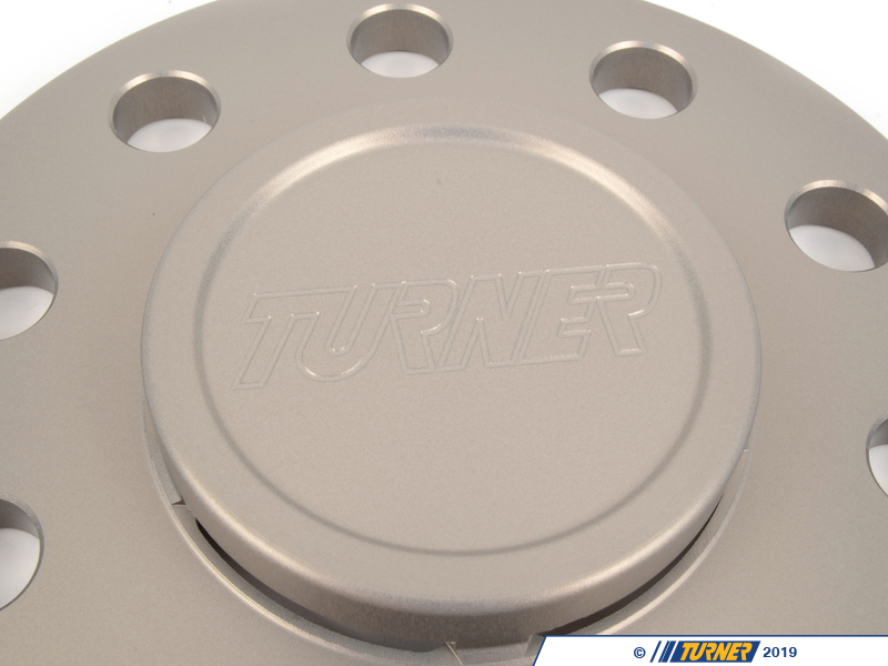 TWHF8005J10 Turner Silver BMW 10mm Wheel Spacers with Integrated Hub