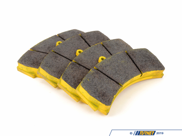 StopTech StopTech Calipers ST60 - Race Brake Pad Set - Pagid RSL-29 Yellow TMS2514