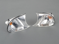 Turner Motorsport Front Turn Signals (Pair) - Euro Clear - E46 Coupe, Convertible TMS3858
