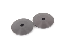 Upper Spring Hats/Perches (Pair) - 2.5 Inch / 14mm Pin / Square Seat