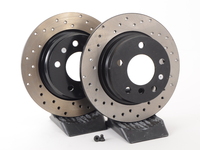 Cross-Drilled Brake Rotors - Rear - E36 318i/323i/325i/328i(not 328i convertible) (pair)
