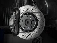 E60 M5, E63 M6 ECS 2-Piece Cross-Drilled/Slotted Front Brake Rotors - Pair (374x36)