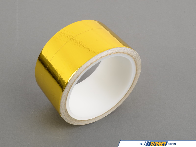 HEAGWRAP30 Gold Heat Reflective Tape 2" x 30' Turner Motorsport