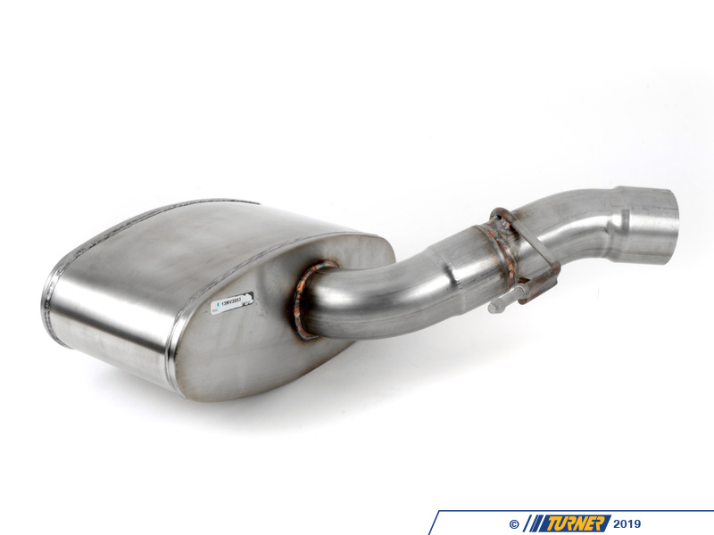 COR14934B F10 M5 Corsa AxleBack Sport Mufflers Black Tips Turner