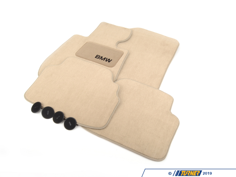 82112293532 Genuine BMW Carpeted Floor Mats Set Beige E92