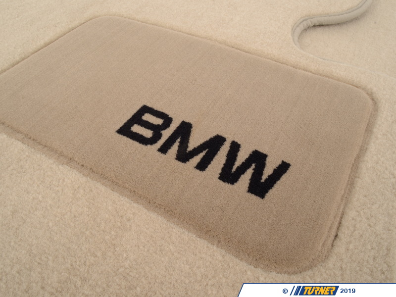 82112293532 Genuine BMW Carpeted Floor Mats Set Beige E92