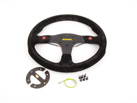 MOMO Mod.80 Suede Steering Wheel - Black - 350mm