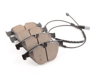 Akebono Front Euro Ceramic Brake Pad Set -- F06 F10 F12 F13
