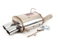 E85 Z4 3.0si Supersprint Power Loop Muffler (2x80mm Tips)