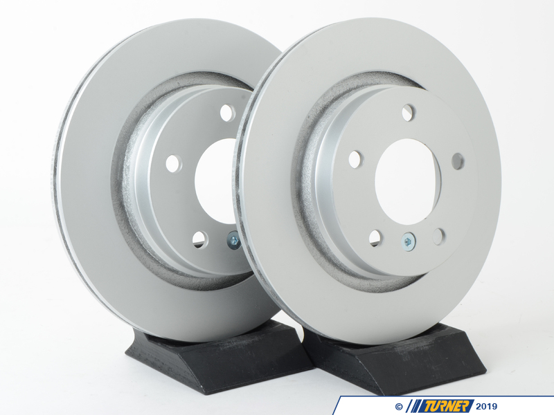 34211165563KT Rear Brake Rotors E46 325/328 (Pair) Turner Motorsport