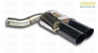 F10 M5 Supersprint Stainless Right Racing Muffler with Satin Black Tips