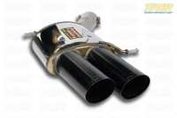 F10 M5 Supersprint Stainless Left Racing Muffler with Satin Black Tips