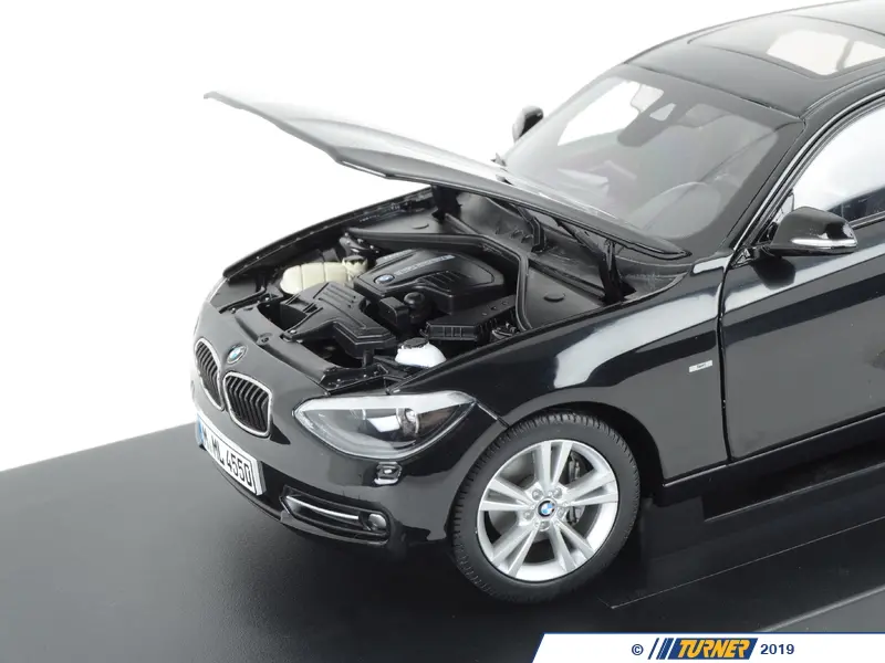 BMW F20 1 Series 1:18 in Sapphire Black Genuine BMW Lifestyle 80432210020 
