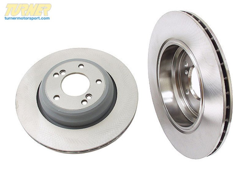 34212229379KT Rear Brake Rotor US Spec E39 M5 & E46 M3 (pair