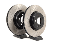 Gas-Slotted Brake Rotors (370x30) - Front - F30 335i 335xi, F32 435i 435xi (pair)