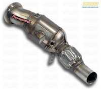 F22 228i, F30/F31/F34 328i, F32 428i Supersprint Turbo Downpipe with Metallic Sport Cat