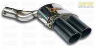 F13 M6 Supersprint Right Performance Muffler (Satin Black 2x100mm Tips)