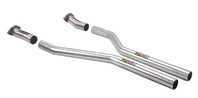 E60 545i/550i Supersprint Section 1 Straight Pipes (Front Resonator Delete)