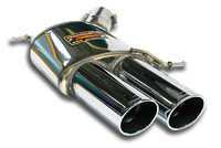 F13 M6 Supersprint Left Performance Muffler (Polished 2x100mm Tips)