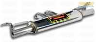 E71 X6 50i Supersprint Racing Muffler (Muffler Only, Tips Sold Separately)