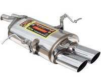 E46 325/330i/Ci/ZHP Supersprint Performance Muffler (Oval Tips)