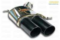 F13 M6 Supersprint Left Performance Muffler (Satin Black 2x100mm Tips)