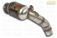 F10 M5, F13 M6, F06 M6 Gran Coupe Supersprint Left Turbo Downpipe with Metallic Sport Cat