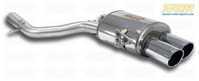 F10 535i Supersprint Right Performance Muffler (2x90mm Tips)