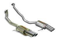 E53 X5 4.8is Supersprint Performance Mufflers (Left & Right Set) (Oval Tips)